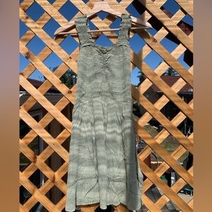 Girls Kiwi + Punch Summer Dress Avocado Color M-XL